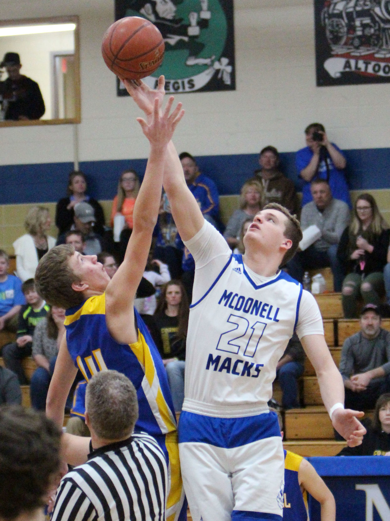 Cornell at McDonell boys basketball 2-27-18